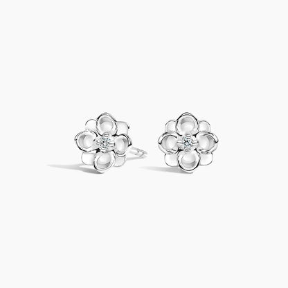 Manolya Model 1.00 Karat Laboratuvar Pırlanta Küpe 18K - Bold Diamonds