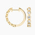 Minimal Glow 1.00 Karat Laboratuvar Pırlanta Küpe 18K - Bold Diamonds