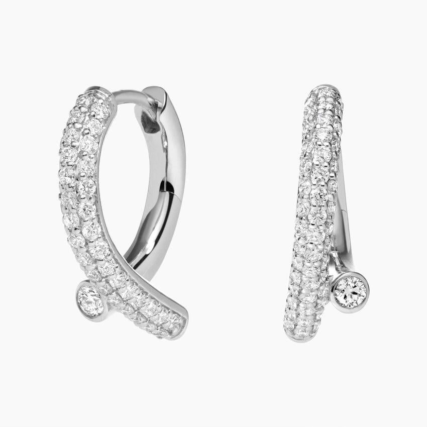 Passion Glow 1.00 Karat Laboratuvar Pırlanta Küpe 18K - Bold Diamonds