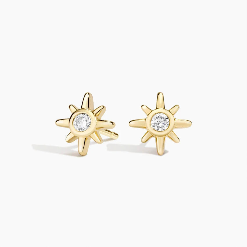 Polaris Küpe 1.00 Karat Laboratuvar Pırlanta Küpe 18K - Bold Diamonds