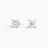 Prenses Kesim 3.00 Karat Laboratuvar Pırlanta Küpe 18K - Bold Diamonds