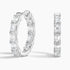 Serenity Emerald Kesim 3.00 Karat Laboratuvar Pırlanta Küpe 18K - Bold Diamonds