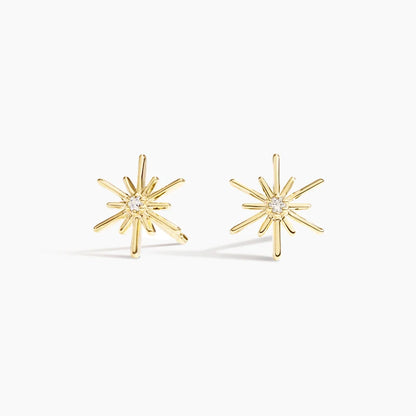 Supreme Shine 1.00 Karat Laboratuvar Pırlanta Küpe 18K - Bold Diamonds