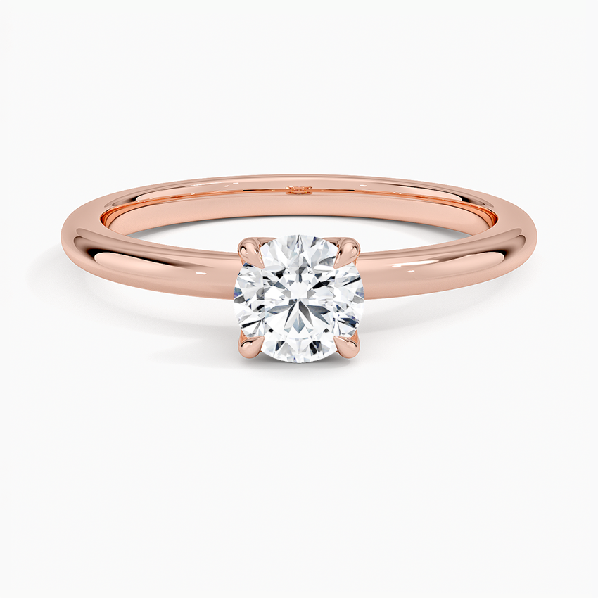 0.50 Karat F-VS Tektaş Laboratuvar Pırlanta Yüzük 18K - Bold Diamonds