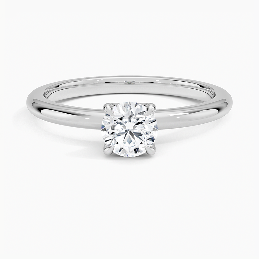0.50 Karat F-VS Tektaş Laboratuvar Pırlanta Yüzük 18K - Bold Diamonds
