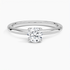 0.50 Karat F-VS Tektaş Laboratuvar Pırlanta Yüzük 18K - Bold Diamonds