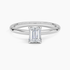 0.50 Karat F-VS  Emerald Tektaş Laboratuvar Pırlanta Yüzük 18K - Bold Diamonds