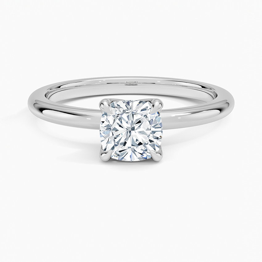 1.00 Karat F-VS Chusion Tektaş Laboratuvar Pırlanta Yüzük 18K - Bold Diamonds