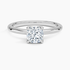 1.00 Karat F-VS Chusion Tektaş Laboratuvar Pırlanta Yüzük 18K - Bold Diamonds