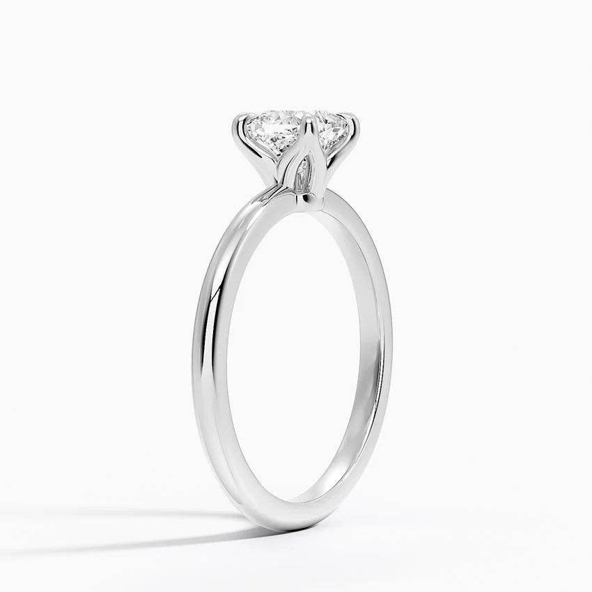 1.00 Karat F-VS Chusion Tektaş Laboratuvar Pırlanta Yüzük 18K - Bold Diamonds