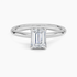 1.00 Karat F-VS Emerald Tektaş Laboratuvar Pırlanta Yüzük 18K - Bold Diamonds