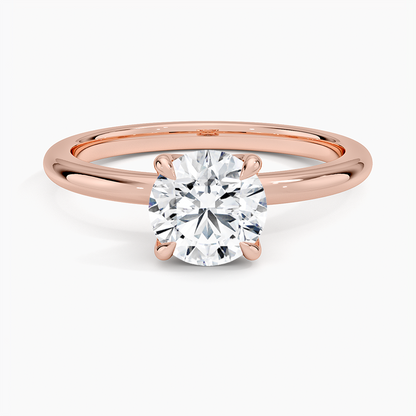 1.00 Karat F-VS Tektaş Laboratuvar Pırlanta Yüzük 18K - Bold Diamonds