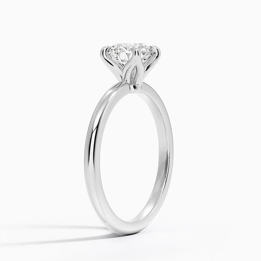 1.00 Karat F-VS Tektaş Laboratuvar Pırlanta Yüzük 18K - Bold Diamonds