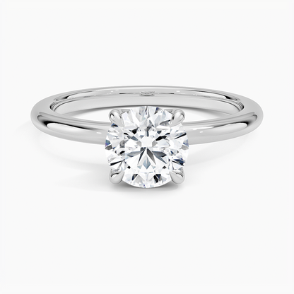 1.00 Karat F-VS Tektaş Laboratuvar Pırlanta Yüzük 18K - Bold Diamonds