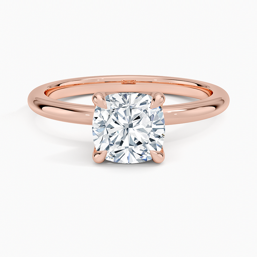 1.50 Karat F-VS Chusion Tektaş Laboratuvar Pırlanta Yüzük 18K - Bold Diamonds