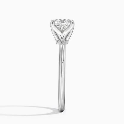 1.50 Karat F-VS Chusion Tektaş Laboratuvar Pırlanta Yüzük 18K - Bold Diamonds