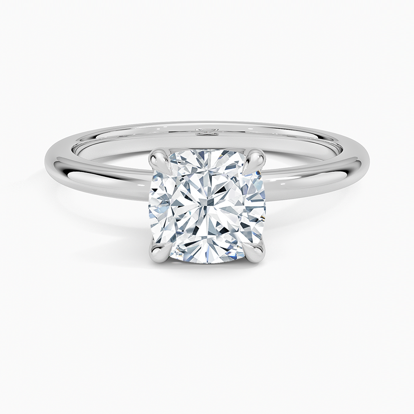 1.50 Karat F-VS Chusion Tektaş Laboratuvar Pırlanta Yüzük 18K - Bold Diamonds