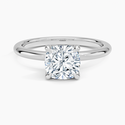 1.50 Karat F-VS Chusion Tektaş Laboratuvar Pırlanta Yüzük 18K - Bold Diamonds