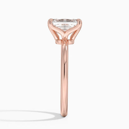1.50 Karat F-VS Emerald Tektaş Laboratuvar Pırlanta Yüzük 18K - Bold Diamonds