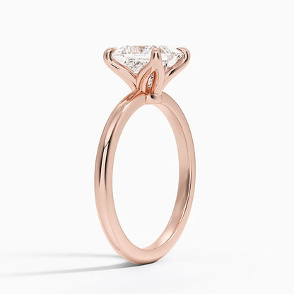 1.50 Karat F-VS Prenses Tektaş Laboratuvar Pırlanta Yüzük 18K - Bold Diamonds