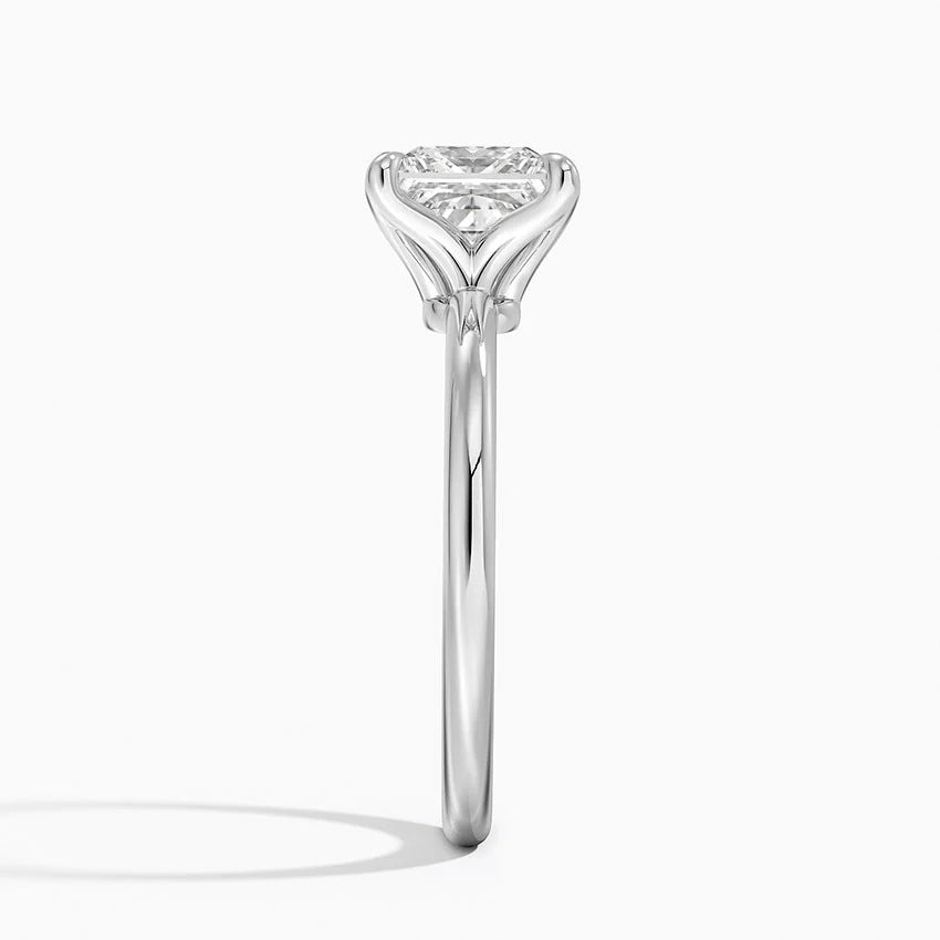 1.50 Karat F-VS Prenses Tektaş Laboratuvar Pırlanta Yüzük 18K - Bold Diamonds