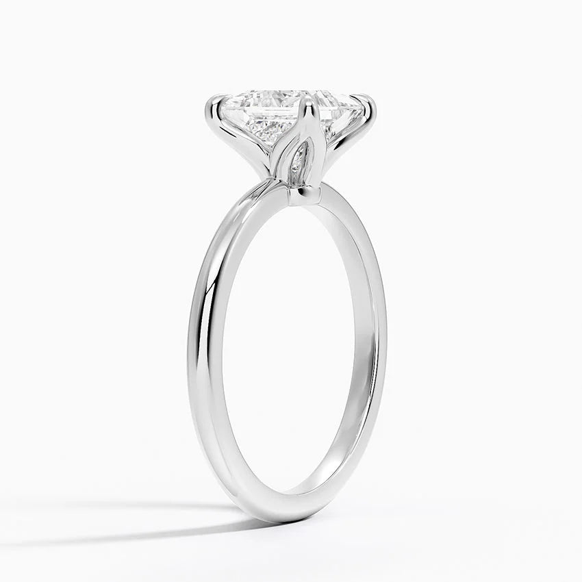1.50 Karat F-VS Prenses Tektaş Laboratuvar Pırlanta Yüzük 18K - Bold Diamonds