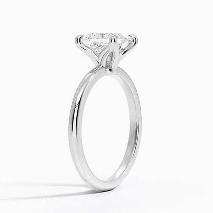 1.50 Karat F-VS Prenses Tektaş Laboratuvar Pırlanta Yüzük 18K - Bold Diamonds