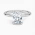 1.50 Karat F-VS Radiant Tektaş Laboratuvar Pırlanta Yüzük 18K - Bold Diamonds