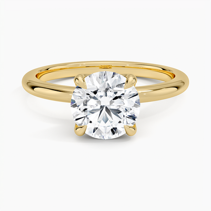 1.50 Karat F-VS Tektaş Laboratuvar Pırlanta Yüzük 18K - Bold Diamonds