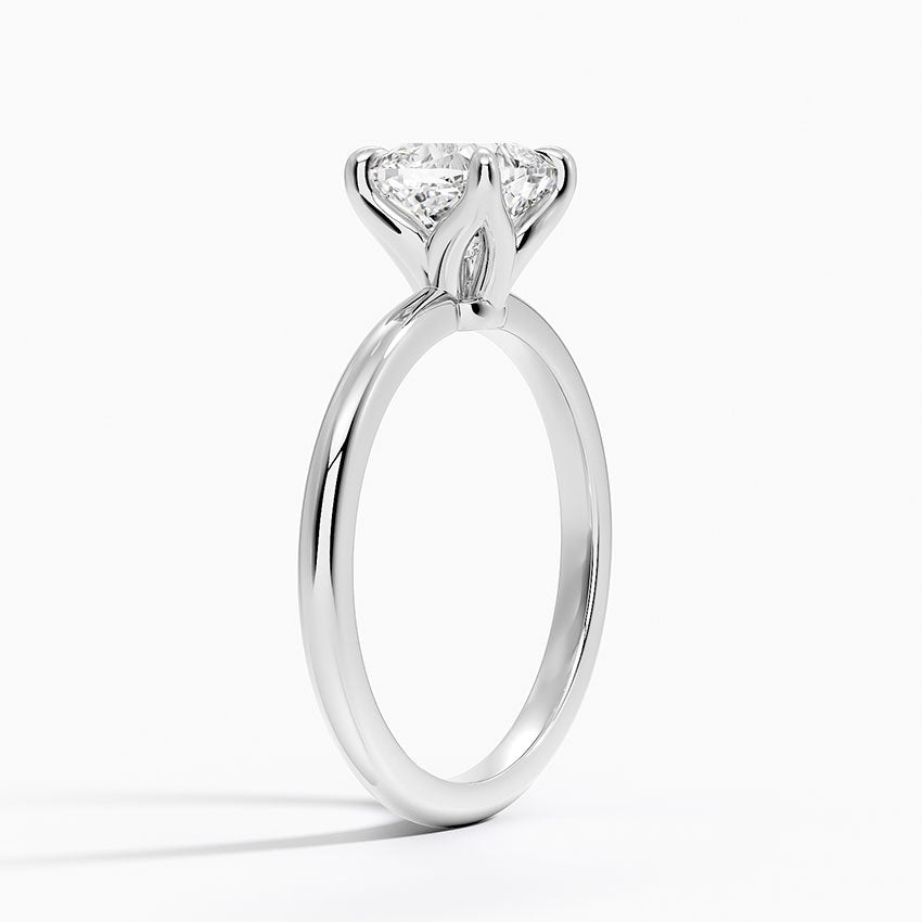 1.50 Karat F-VS Chusion Tektaş Laboratuvar Pırlanta Yüzük 18K - Bold Diamonds