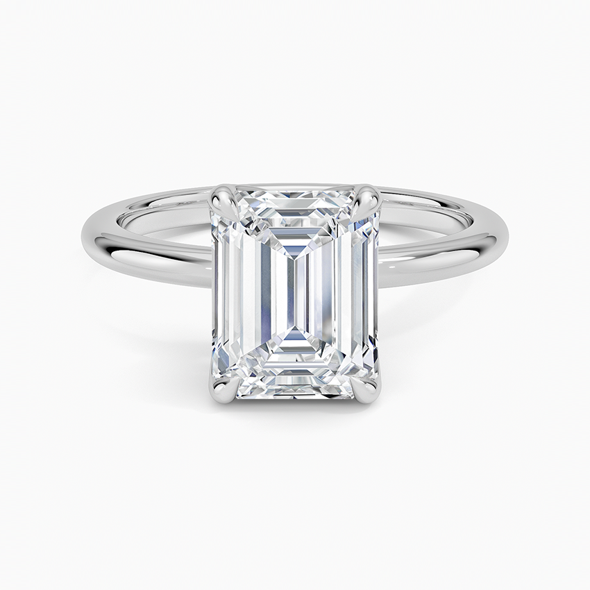 2.00 Karat F-VS Emerald Tektaş Laboratuvar Pırlanta Yüzük 18K - Bold Diamonds