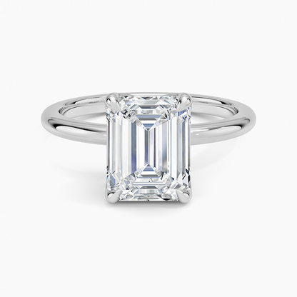 2.00 Karat F-VS Emerald Tektaş Laboratuvar Pırlanta Yüzük 18K - Bold Diamonds