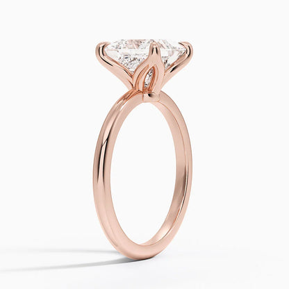 2.00 Karat F-VS Prenses Tektaş Laboratuvar Pırlanta Yüzük 18K - Bold Diamonds