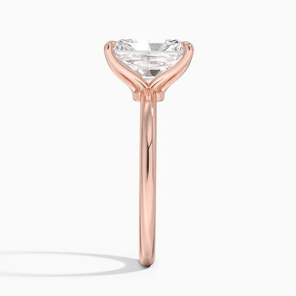 2.00 Karat F-VS Radiant Tektaş Laboratuvar Pırlanta Yüzük 18K - Bold Diamonds