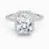 2,50 Karat Radiant Halo Tasarım Tektaş Laboratuvar Pırlanta Yüzük 18K -Celestia - Bold Diamonds