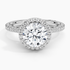 2.60 Karat Halo Tasarım Tektaş Laboratuvar Pırlanta Yüzük  18K -Florina - Bold Diamonds