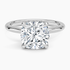 3.00 Karat F-VS Chusion Tektaş Laboratuvar Pırlanta Yüzük 18K - Bold Diamonds