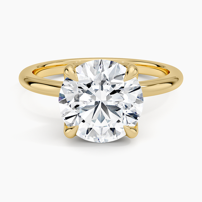 3.00 Karat F-VS Tektaş Laboratuvar Pırlanta Yüzük 18K - Bold Diamonds