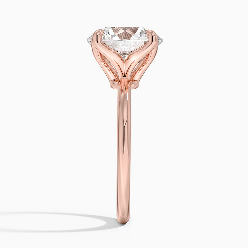 4.00 Karat F-VS Tektaş Laboratuvar Pırlanta Yüzük 18K - Bold Diamonds