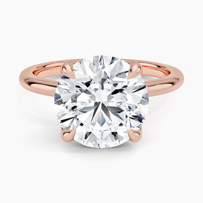 4.00 Karat F-VS Tektaş Laboratuvar Pırlanta Yüzük 18K - Bold Diamonds