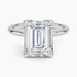 4.00 Karat F-VS Emerald Tektaş Laboratuvar Pırlanta Yüzük 18K - Bold Diamonds