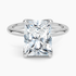 4.00 Karat F-VS Radiant Tektaş Laboratuvar Pırlanta Yüzük 18K - Bold Diamonds