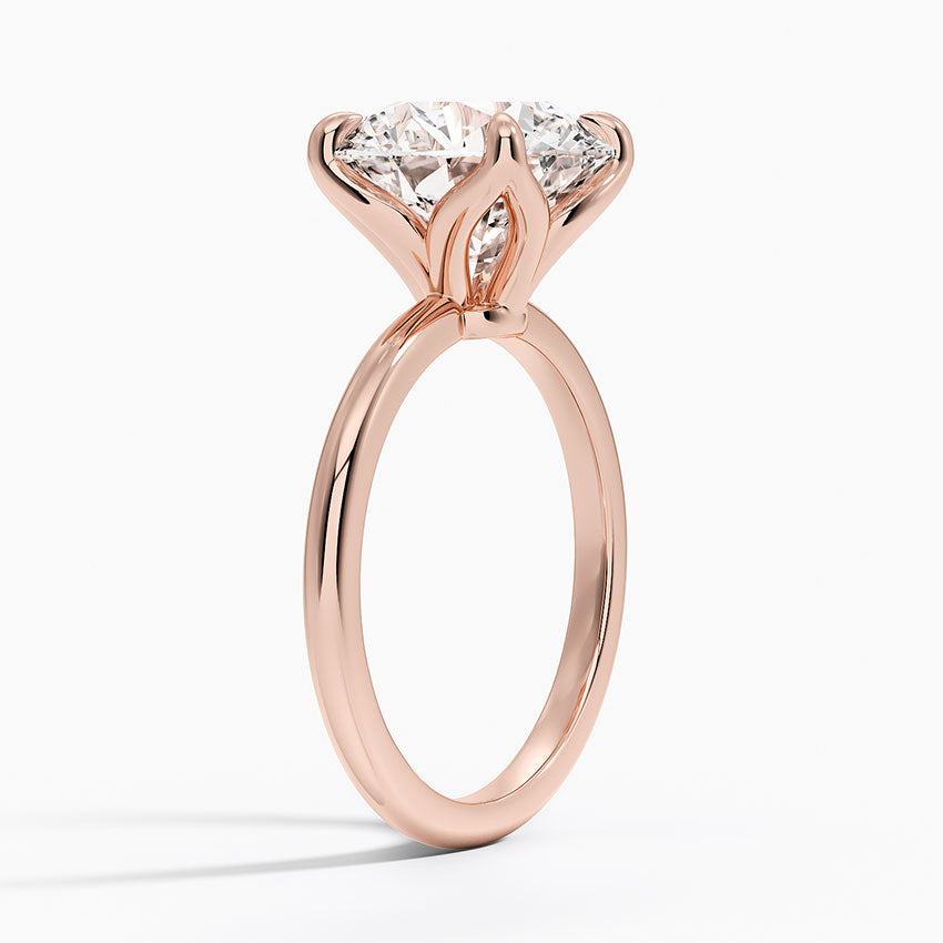 4.00 Karat F-VS Tektaş Laboratuvar Pırlanta Yüzük 18K - Bold Diamonds