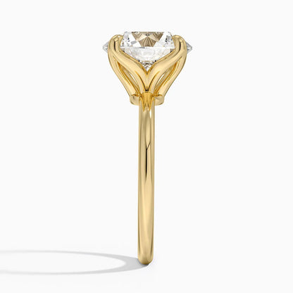 4.00 Karat F-VS Tektaş Laboratuvar Pırlanta Yüzük 18K - Bold Diamonds