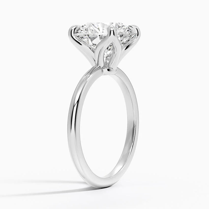 4.00 Karat F-VS Tektaş Laboratuvar Pırlanta Yüzük 18K - Bold Diamonds