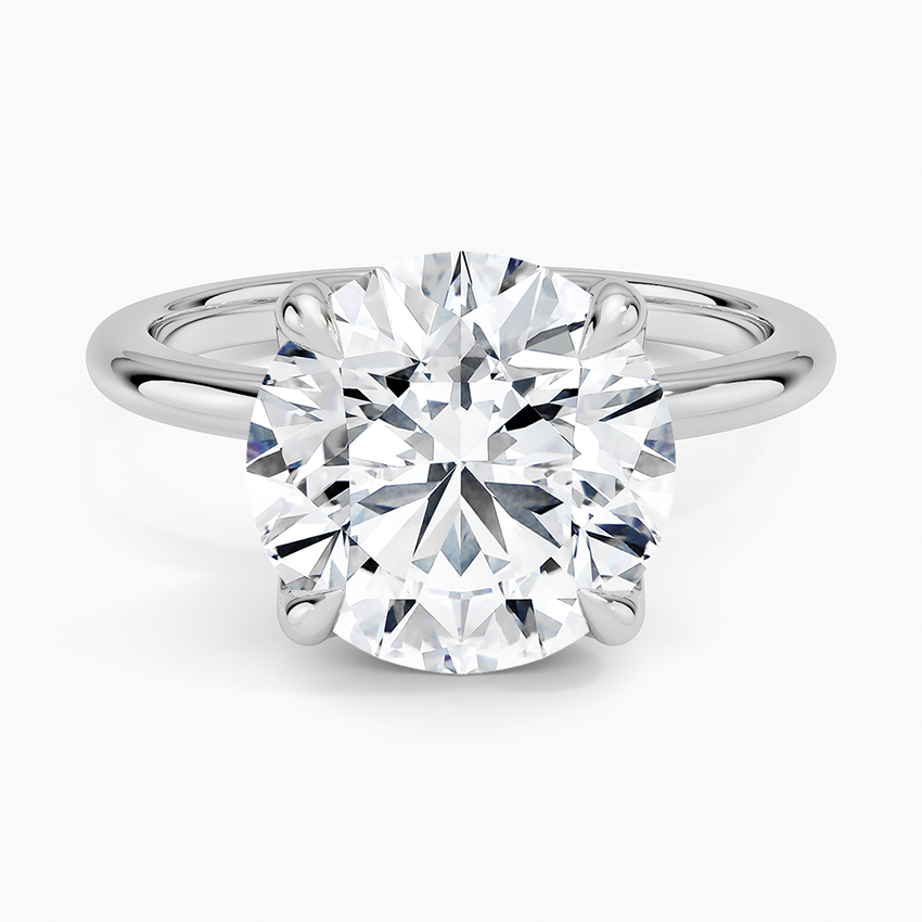 4.00 Karat F-VS Tektaş Laboratuvar Pırlanta Yüzük 18K - Bold Diamonds