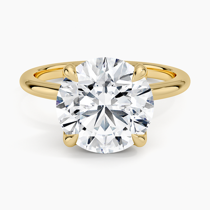 4.00 Karat F-VS Tektaş Laboratuvar Pırlanta Yüzük 18K - Bold Diamonds