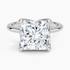 5.00 Karat F-VS Prenses Tektaş Laboratuvar Pırlanta Yüzük 18K - Bold Diamonds