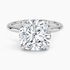 5.00 Karat F-VS Chusion Tektaş Laboratuvar Pırlanta Yüzük 18K - Bold Diamonds