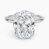 5.00 Karat F-VS Oval Tektaş Laboratuvar Pırlanta Yüzük - Bold Diamonds